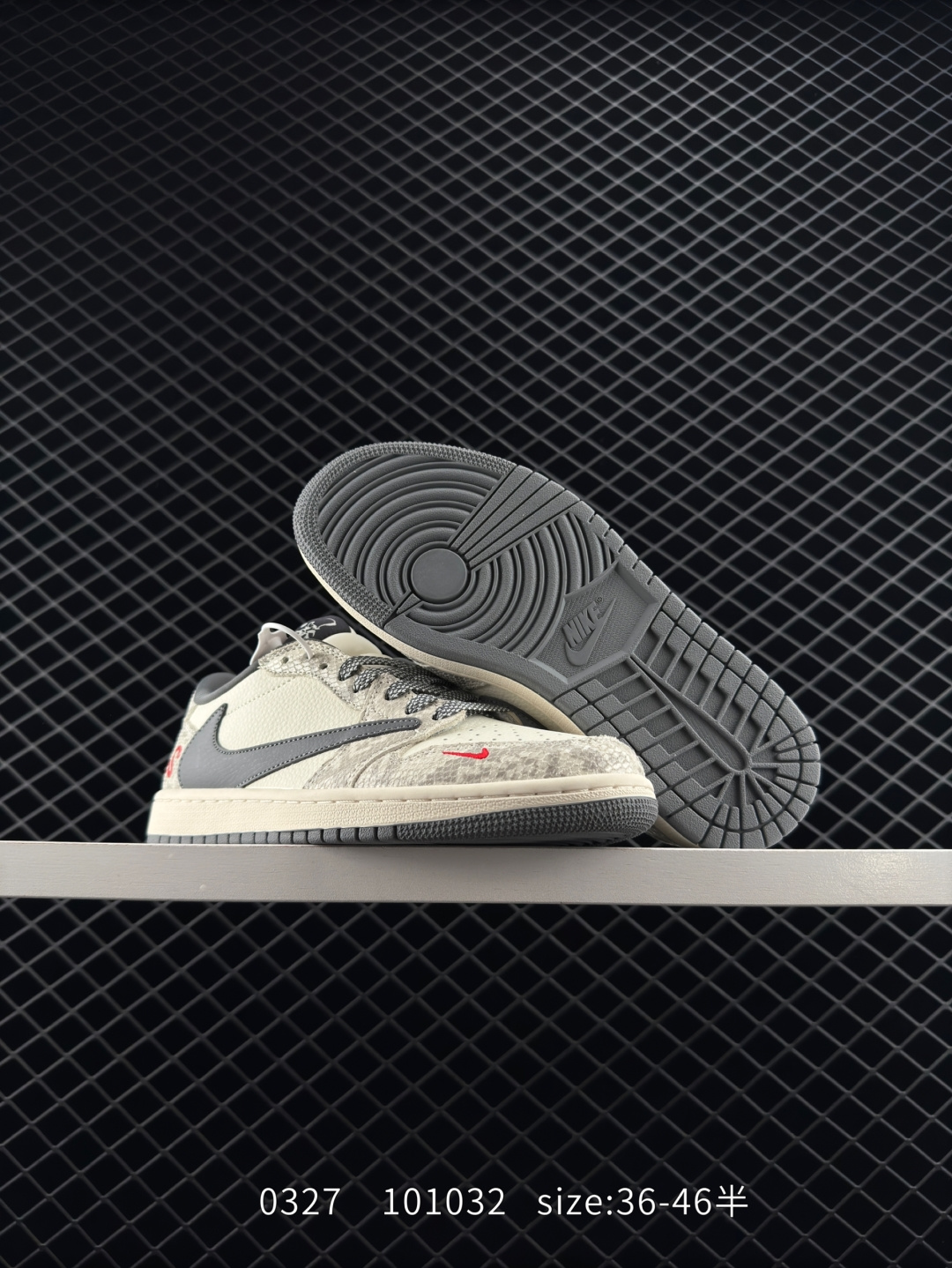 Travis Scott x Air Jordan 1 ” Reverse Mocha “